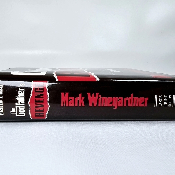 THE GODFATHER'S REVENGE BY MARK WINEGARDNER LARGE PRINT - Picture 5 of 7